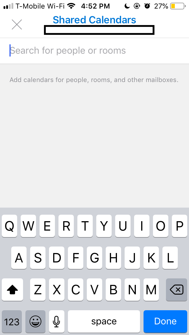 Add a shared calendar in Outlook for iOS and Android Davidson