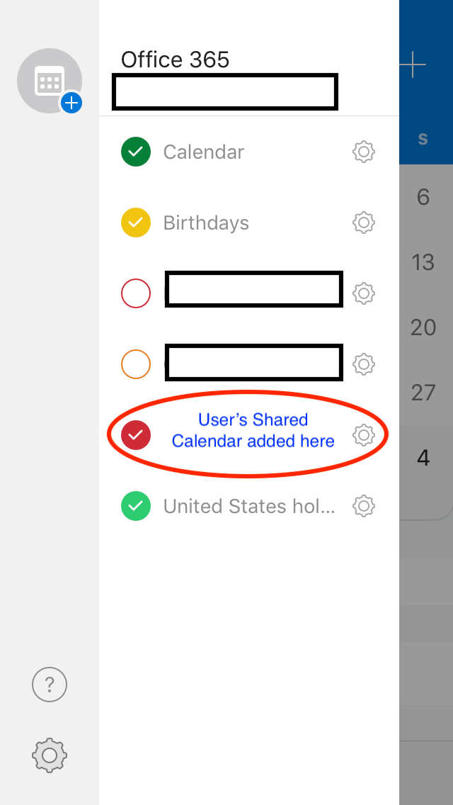 Add A Shared Calendar In Outlook For Ios And Android Davidson College