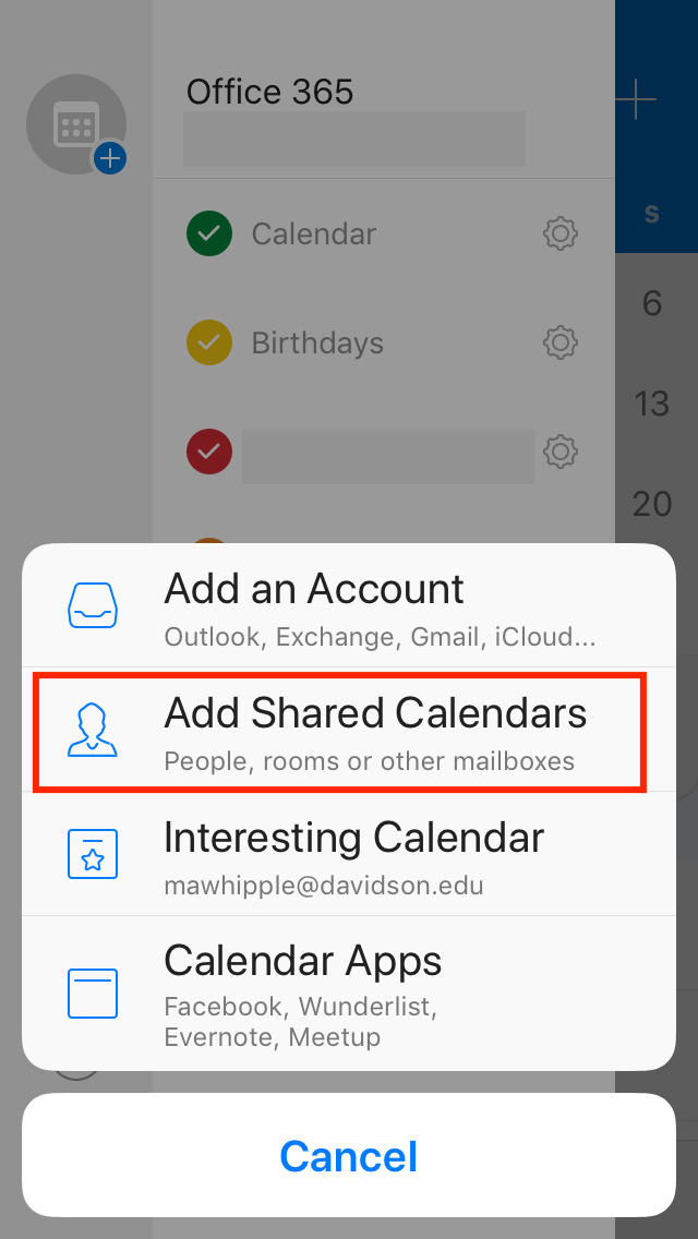 Outlook Mobile App Add Shared Calendar - Audrey Edmunds